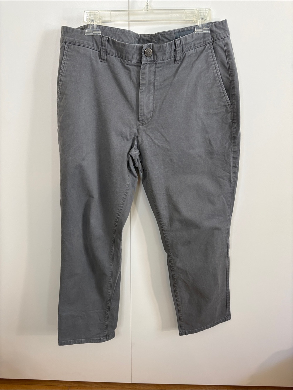 Bonobos Slate Gray Chino Slim Pants 34/28